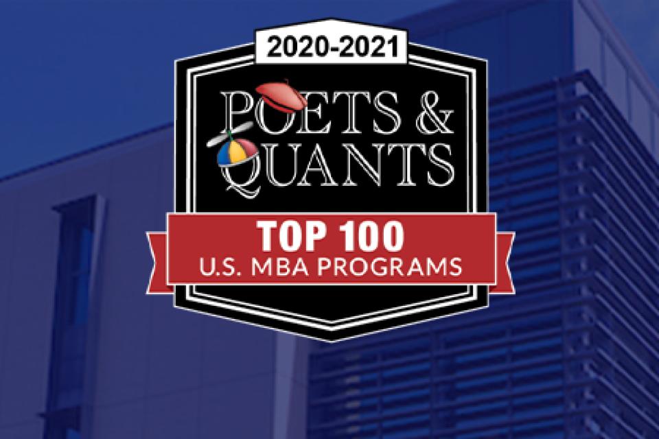 Poets&Quants' Top 100 U.S. Business School Rankings 